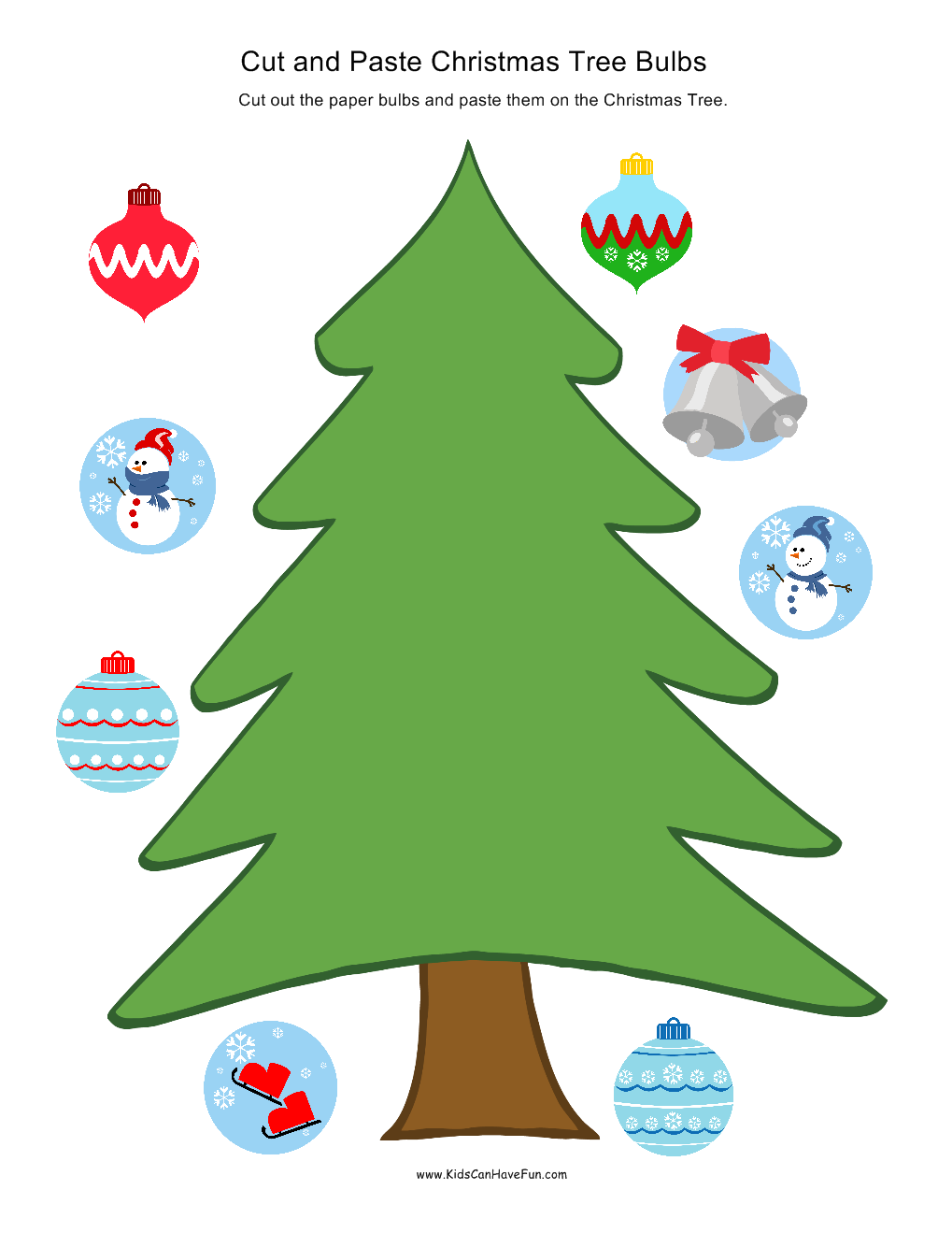 Christmas Cut And Paste Holiday Worksheet Activities Build Your Own Christmas Character Activity No Prep Printables Made By Teachers