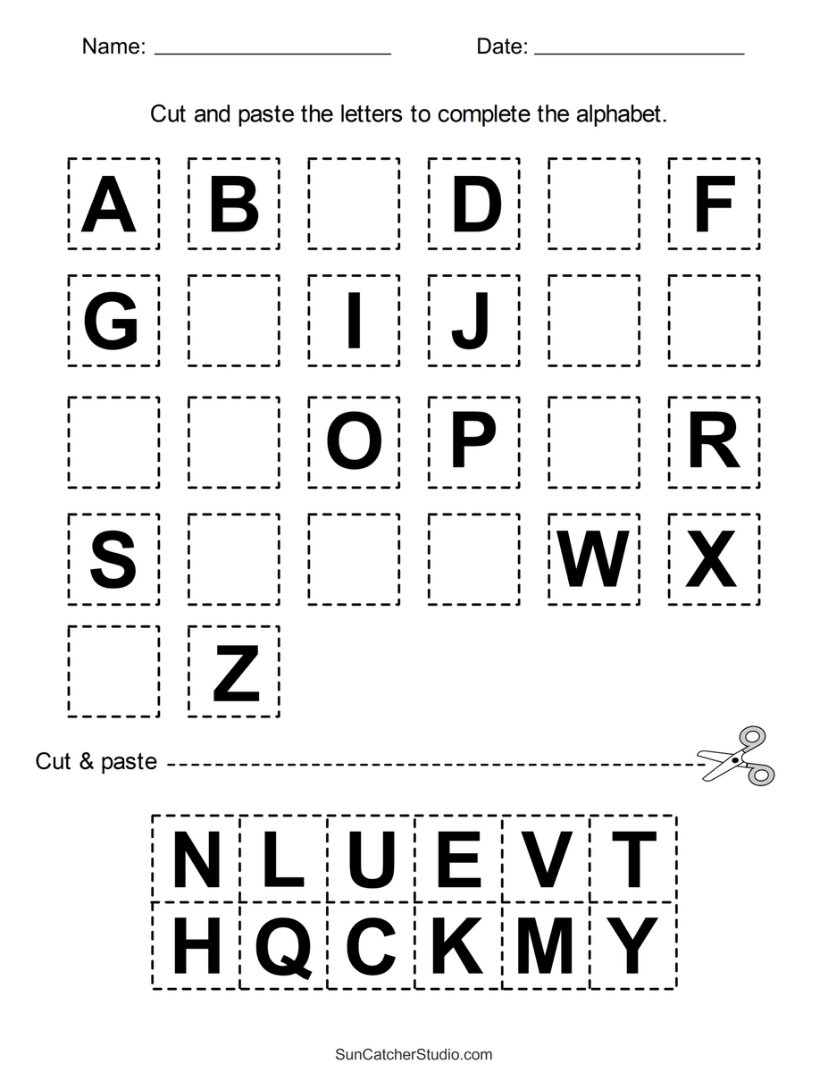 Phonics Worksheet Free Printable Digital PDF